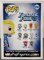 Invisible Girl from Fantastic Four - Pop! Vinyl Figures manufactured by Funko [Back]