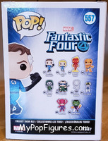 Mister Fantastic from Fantastic Four - Pop! Vinyl Figures manufactured by Funko [Back]