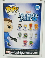 Mister Fantastic from Fantastic Four - Pop! Vinyl Figures manufactured by Funko [Back]