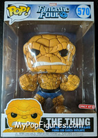 Thing (10" Scale) from Fantastic Four - Pop! Vinyl Figures manufactured by Funko [Front]