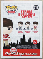 Cameron Frye from Ferris Bueller's Day Off - Pop! Vinyl Figures manufactured by Funko [Back]