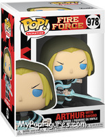 Arthur (with Sword) from Fire Force - Pop! Vinyl Figures manufactured by Funko [Front]