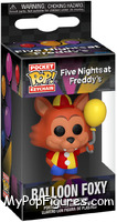 Balloon Foxy from Five Nights at Freddy's - Pop! Keychains manufactured by Funko [Front]