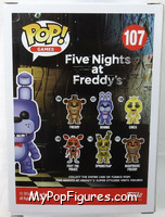 Bonnie from Five Nights at Freddy's - Pop! Vinyl Figures manufactured by Funko [Back]