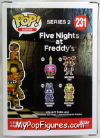 Jack-O-Bonnie (Glows in the Dark) from Five Nights at Freddy's - Pop! Vinyl Figures manufactured by Funko [Back]