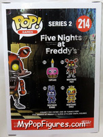 Nightmare Foxy from Five Nights at Freddy's - Pop! Vinyl Figures manufactured by Funko [Back]