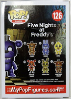 Shadow Freddy from Five Nights at Freddy's - Pop! Vinyl Figures manufactured by Funko [Back]