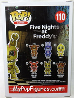 Springtrap from Five Nights at Freddy's - Pop! Vinyl Figures manufactured by Funko [Back]