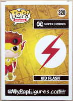 Kid Flash (Glow) from Flash - Flash Pop! manufactured by Funko [Back]