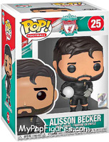 Alisson Becker (Liverpool) from Football - European - Pop! Vinyl Figures manufactured by Funko [Front]