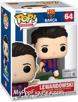 Lewandowski (Barcelona) from Football - European - Pop! Vinyl Figures manufactured by Funko [Front]