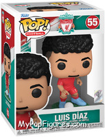 Luis Diaz (Liverpool) from Football - European - Pop! Vinyl Figures manufactured by Funko [Front]