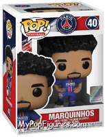 Marquinhos (Paris Saint-Germain) from Football - European - Pop! Vinyl Figures manufactured by Funko [Front]