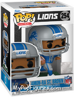 Amon-Ra St. Brown (Lions) from Football - Pop! Vinyl Figures manufactured by Funko [Front]