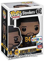 Antonio Brown (Color Rush / Black) from Football - Pop! Vinyl Figures manufactured by Funko [Front]