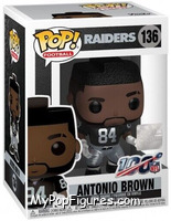 Antonio Brown (Raiders) from Football - Pop! Vinyl Figures manufactured by Funko [Front]