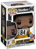 Antonio Brown (White Jersey) (Steelers) from Football - Pop! Vinyl Figures manufactured by Funko [Front]