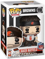 Baker Mayfield (White Jersey) (Browns) from Football - Pop! Vinyl Figures manufactured by Funko [Front]