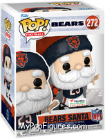 Bears Santa (Throwing) from Football - Holiday Pop! manufactured by Funko [Front]