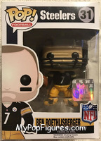 Ben Roethlisberger (Black Jersey) (Steelers) from Football - Pop! Vinyl Figures manufactured by Funko [Front]