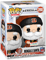 Bengals Santa from Football - Holiday Pop! manufactured by Funko [Front]