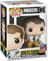 Brett Favre (White Jersey) (Packers) from Football - Pop! Vinyl Figures manufactured by Funko [Front]