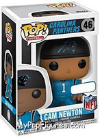 Cam Newton (Color Rush / Blue) from Football - Pop! Vinyl Figures manufactured by Funko [Front]