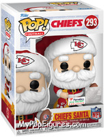 Chiefs Santa from Football - Holiday Pop! manufactured by Funko [Front]