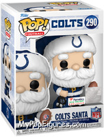 Colts Santa from Football - Holiday Pop! manufactured by Funko [Front]