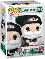 Jets Santa from Football - Holiday Pop! manufactured by Funko [Front]