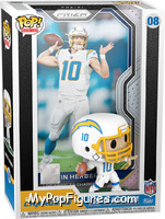 Justin Herbert (Chargers) from Football - Pop! Trading Cards manufactured by Funko [Front]