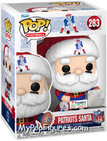 Patriots Santa from Football - Holiday Pop! manufactured by Funko [Front]