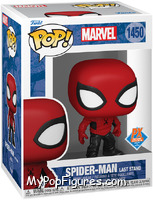 Spider-Man (Last Stand) from Football - Marvel Universe Pop! manufactured by Funko [Front]