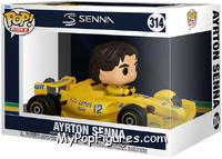 Ayrton Senna (Super Deluxe) from Formula One - Pop! Rides manufactured by Funko [Front]