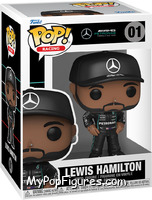 Lewis Hamilton from Formula One - Pop! Vinyl Figures manufactured by Funko [Front]