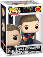 Max Verstappen (Helmet) from Formula One - Pop! Vinyl Figures manufactured by Funko [Front]