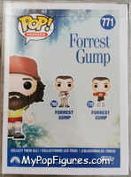 Forrest Gump (Beard) from Forrest Gump - Pop! Vinyl Figures manufactured by Funko [Back]