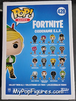 Codename E.L.F. from Fortnite - Pop! Vinyl Figures manufactured by Funko [Back]