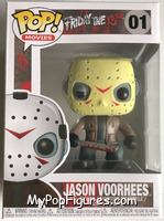 Jason Voorhees (Yellow Mask) from Friday the 13th - Pop! Vinyl Figures manufactured by Funko [Front]