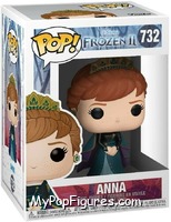 Anna (Turqoise) from Frozen - Frozen II Pop! manufactured by Funko [Front]