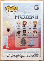 Elsa from Frozen - Frozen II Pop! manufactured by Funko [Back]