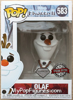 Olaf (Diamond) from Frozen - Frozen II Pop! manufactured by Funko [Front]