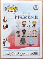 Olaf (Diamond) from Frozen - Frozen II Pop! manufactured by Funko [Back]