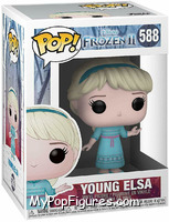 Young Elsa from Frozen - Frozen II Pop! manufactured by Funko [Front]