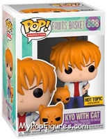 Kyo with Cat from Fruits Basket - Pop! Vinyl Figures manufactured by Funko [Front]