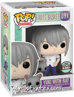 Yuki with Rat (Specialty Series) from Fruits Basket - Pop! Vinyl Figures manufactured by Funko [Front]