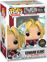 Edward Elric (Glows in the Dark) from Fullmetal Alchemist - Brotherhood Pop! manufactured by Funko [Front]