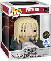 Father (Throne) (Deluxe) (Glow in the Dark) (Chase) from Fullmetal Alchemist - Brotherhood Pop! manufactured by Funko [Front]