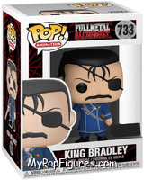 King Bradley (Eye Patch) from Fullmetal Alchemist - Pop! Vinyl Figures manufactured by Funko [Front]