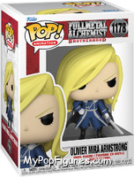 Olivier Mira Armstrong from Fullmetal Alchemist - Brotherhood Pop! manufactured by Funko [Front]